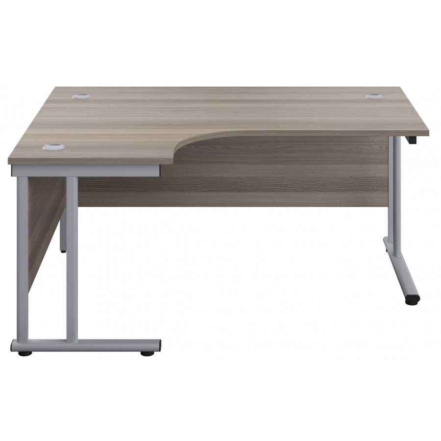 Olton Twin Cantilever Corner Office Desk